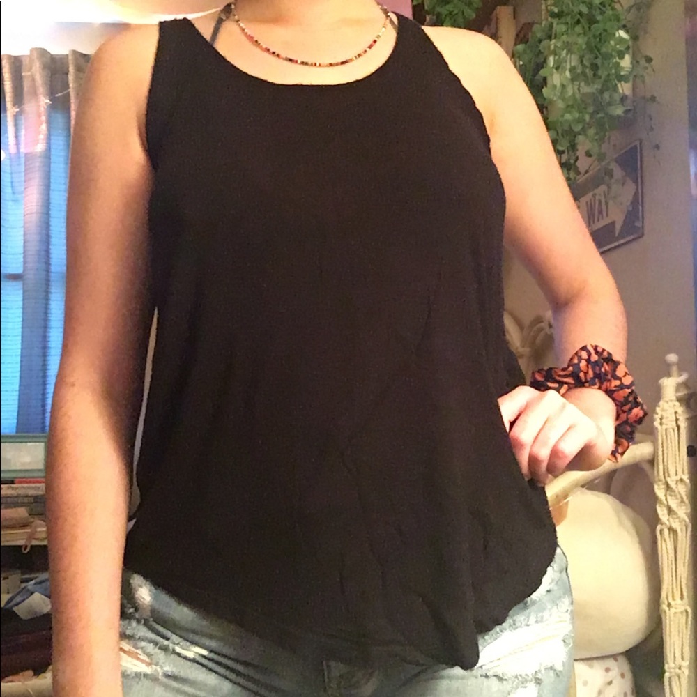 Basic Black Tank Top